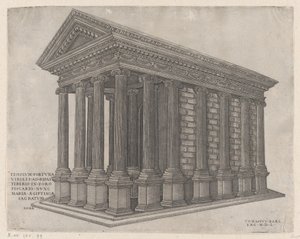 Fortuna Tapınağı, Roma, 1550., 1550.
