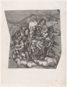 Son Yargıdan Trompetçi Melekler, Michelangelo