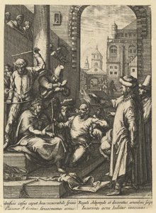 The Passion of Christ, 17. yüzyılın ortalarından Dikenli Taç. by Nicolas Cochin