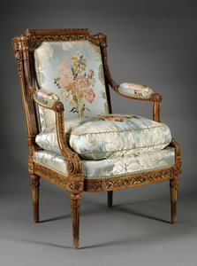 Koltuk (Fauteuil), c.1785 (şimşir) by Nicolas Denis Delaisement