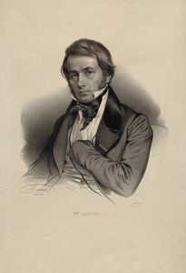 Filozof Victor Cousin 1792-1867 portresi. by Nicolas Eustache Maurin