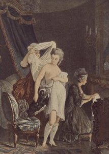 Giyinmek (gravür) by Nicolas Francois Regnault