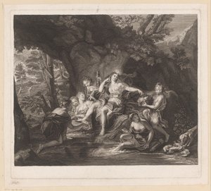 Diana Hamamı by Nicolas Gabriel Dupuis (attributed to)