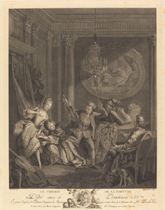 Şansa giden yol by Nicolas Joseph Voyez after Pierre Antoine Baudouin
