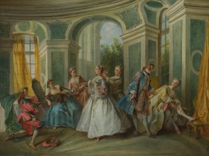 İnsanın Dört Çağı: Gençlik, yaklaşık 1735 by Nicolas Lancret