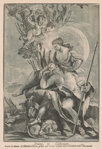 Diana ve Endymion by Nicolas LeSueur