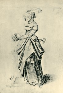 Genç kadın, 16. yüzyılın başları, 1943. by Nicolas Manuel Deutsch
