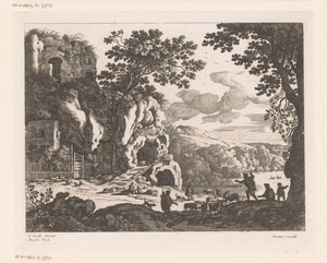 Cephalus en Procris by Nicolas Perelle