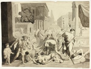 Ashtod Vebası by Nicolas Poussin