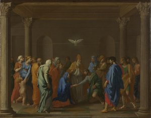 Yedi Ayin: Evlilik, yaklaşık 1637-1640 by Nicolas Poussin