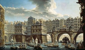 Bargemen Yarışması, Paris, Pont Neuf önünde