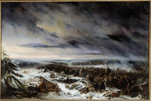 Rus Çekilişi Bölümü by Nicolas Toussaint Charlet