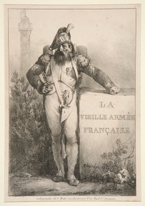 La Vieille Armee Francaise serisinin ön yüzü by Nicolas Toussaint Charlet