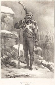 Fransız Hafif Piyade, Voltigeur by Nicolas Toussaint Charlet