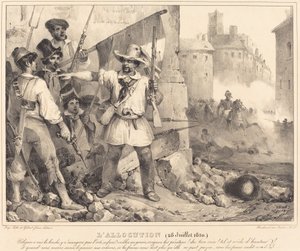 Tahsis, 20 Temmuz 1830 by Nicolas Toussaint Charlet