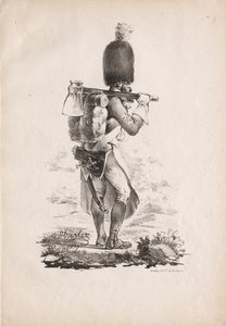 Askeri Kostümler: Piyade Sapçısı by Nicolas Toussaint Charlet