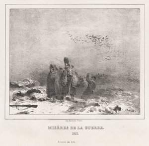 Küçük ve Büyük Çocukların Kullanımına Yönelik Ahlaki ve Felsefi Alfabe: Savaşın Sefaletleri (1812) by Nicolas Toussaint Charlet