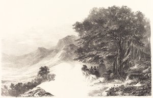 Kırsalda Dinlenen Köylüler by Nicolas Toussaint Charlet