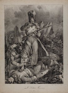 Fransız askeri by Nicolas Toussaint Charlet
