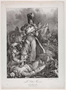 Fransız Askeri Fransız Askeri, 1818. by Nicolas Toussaint Charlet