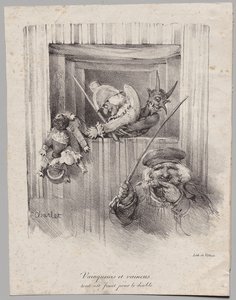 Kazananlar ve Kaybedenler, Hepsi Şeytanın Gıdasıdır by Nicolas Toussaint Charlet