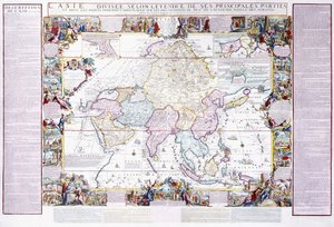 Asya Haritası, 1740