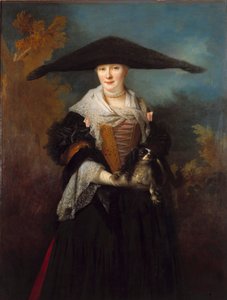 Güzel Strasbourg Portresi Nicolas de Largilliere (1656-1746) 1703 Strasbourg, Musee des Beaux Arts. by Nicolas de Largillière