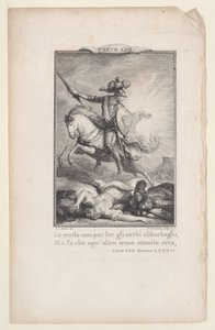 Canto 22, Stanza 86, Orlando Furioso'dan, 1772., 1772.