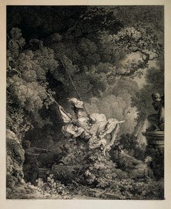 Bir Salıncak Şanslı Fırsatlar, 1782. by Nicolas de Launay