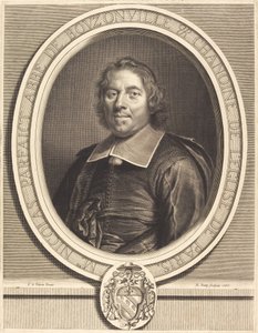Nicholas Mükemmel by Nicolas de Poilly after Claude Lefebvre