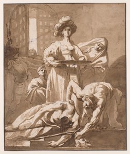 Vaftizci Yahya'nın Başı ile Salome by Nicolaus Knüpfer