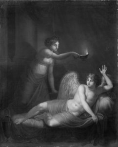 Aşk tanrısı Psyche tarafından uyandırıldı by Nicolaus Wolff