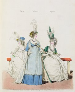 Opera ve Konserler için gece kıyafetleri, şek. Nikolaus Heideloff