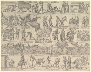 Dünya Tersine Döndü Dünya Tersine Döndü, 1552-79. by Nicolo Nelli