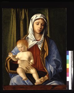 Madonna And Child (ahşap üzerine tempera ve yağ)