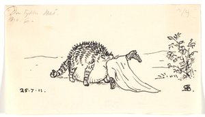 şişman kedi by Niels Skovgaard