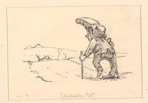 "Şişman kedi" için illüstrasyon by Niels Skovgaard