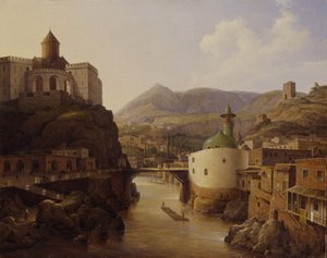 Tiflis manzarası, 1839