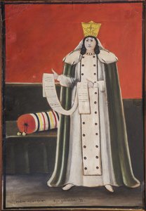 Reine Tamar (Thamar) de Georgie (1160-1213) - Kraliçe Tamar par Pirosmani (Pirosmanashvili), Niko (1862-1918). Karton üzeri yağlı boya, ebat : 90x70