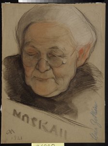Portre de Clara Zetkin (kızlık soyadı Eisneer) by Nikolai Andreevich Andreev