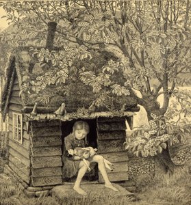 oyuncak bebek evi by Nikolai Astrup