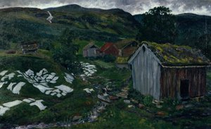 Yağmurlu hava atmosferi by Nikolai Astrup