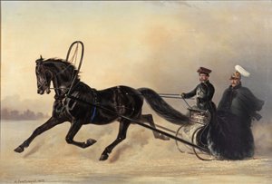 Bir Kış Gezisinde İmparator I. Nicholas, 1853