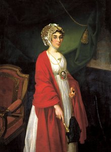 Astress ve Şarkıcının Portresi, Contesse Praskovya Sheremeteva, Zhemchugova 1768-1803, 18 by Nikolai Ivanovich Argunov