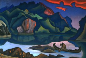 Gizli Hazine, 1947 by Nikolai Konstantinowitsch Roerich