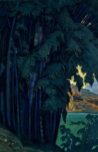 N.K.Roerich, Ashram, Seylan by Nikolai Konstantinowitsch Roerich