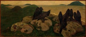 NK Roerich, Kıyamet Tehdidi by Nikolai Konstantinowitsch Roerich