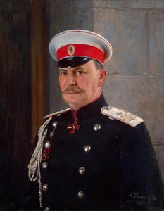 Prens Felix Yusupov'un Portresi, Kont Sumarokov-Elston', 1856-1928, 1914. by Nikolai Nikolaevich Bekker