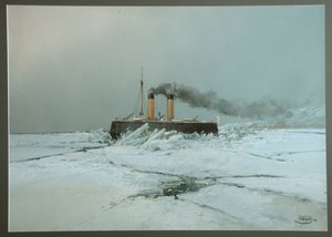 Rus Buzkıran Gemisi Iermak (Buzkıran Yermak) - Nikolai Nikolayevich Karasin