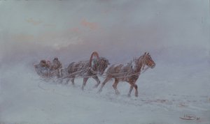 Kar fırtınası, 1901